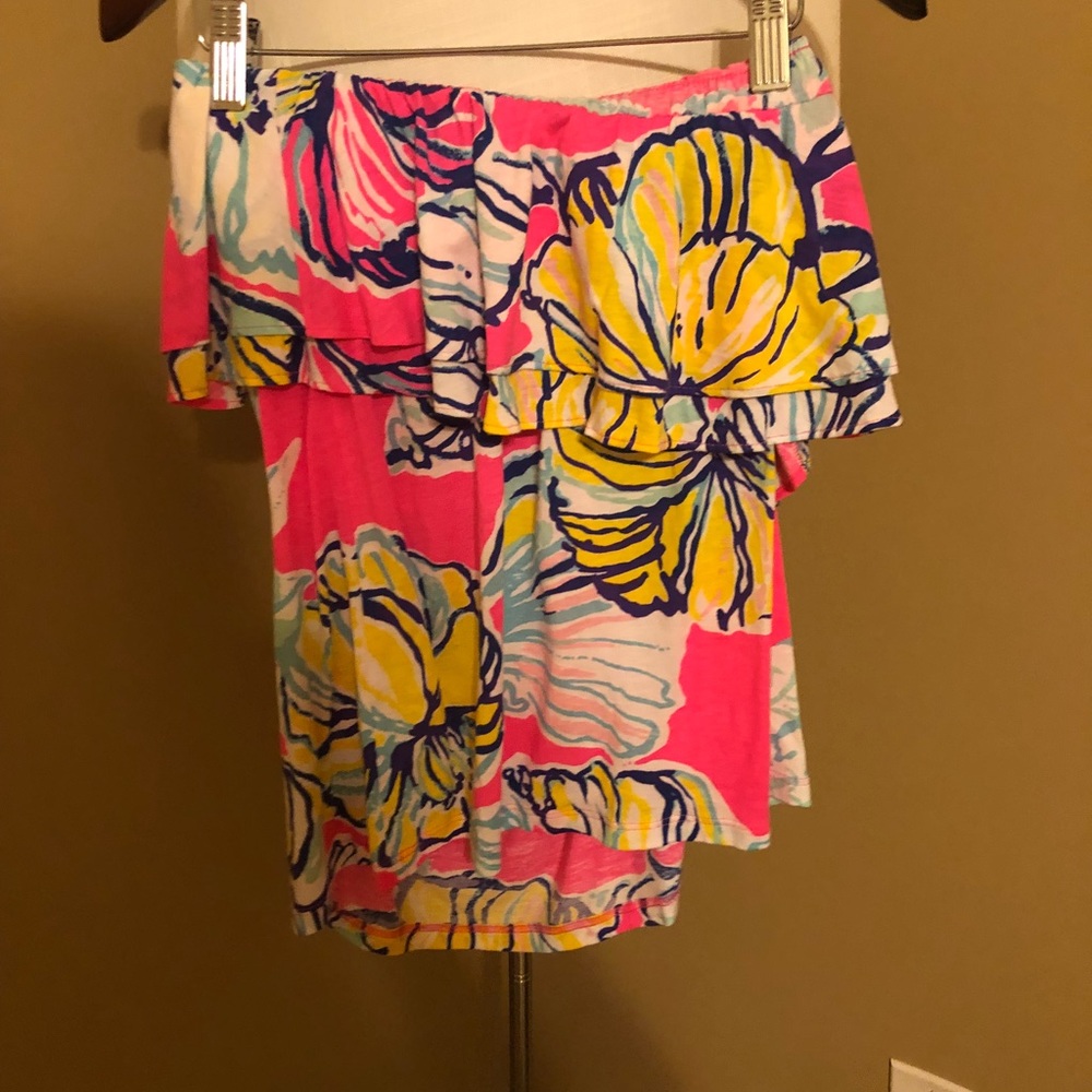 Strapless Lilly top